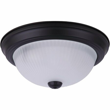 CANARM GS 11 in. Blk 2lt Frt Fm Light IFM211MBK-F